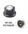 IC-222A Vidalı Potansiyometre Düğmesi Pot Başlığı MF-A05