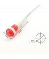 IC-227 10mm Sinyal Lambası Plastik Kablolu 24V Kırmızı