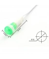 IC-227 10mm Sinyal Lambası Plastik Kablolu 24V Yeşil