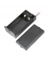 IC-233D 9V Pil Kutusu Kapaklı Switchli