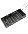 IC-234C AA 8li Pil Yuvası Pil Kutusu Yan Yana