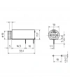 IC-235B Sigorta Yuvası 5x20mm 90° PCB