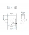 IC-237A Sigorta Yuvası 5x20mm Kapaklı PCB