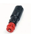 IC-246B-7 Çakmak Fişi Ledsiz Sigortalı - Avrupa Tipi