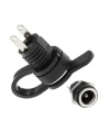 IC-258B 2.1mm DC Somunlu Korumalı Jak 8mm