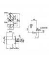 IC-258F DC Jak 2.1mm Kulaklı Tip