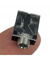 IC-259 Stereo Şase 3.5mm Jak Konnektör Somunlu