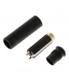 IC-261F 3.5mm Jak Dişi (4 Boğumlu) Siyah