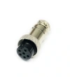 IC-261M 12mm Mayk Dişi Şase 5P Konnektör