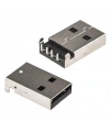IC-264 USB Şase A Tip 90° Erkek Konnektör