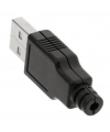 IC-264A USB A Tip Seyyar Kapaklı Erkek USB Soketi