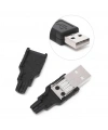IC-264A USB A Tip Seyyar Kapaklı Erkek USB Soketi
