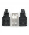 IC-264A USB A Tip Seyyar Kapaklı Erkek USB Soketi
