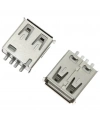 IC-265F USB A Tip Seyyar Kapaklı Dişi USB Soketi