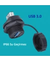 IC-265W Su Geçirmez Şase Pano Tip USB 3.0 Adaptör