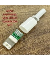 IC-266B-2 Erkek iphone Lightning Şarj Soketi Kablo Tipi Konnektör Seti