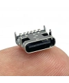 IC-266B-3 Dişi Type-C Soket USB-C Konnektör Şase 6 Pin