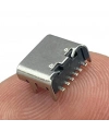 IC-266B-3 Dişi Type-C Soket USB-C Konnektör Şase 6 Pin