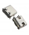IC-266B-4 Dişi Type-C Soket USB-C Konnektör Şase 16 Pin