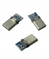 IC-266B1 Kapaklı Type-C Erkek Soket Type-C Konnektör