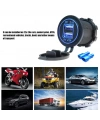 IC-266C-1 Pano Tip İkili USB 4.2A Mavi Ledli Soket