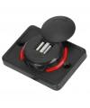 IC-266C-2 Pano Tip İkili USB Kulaklı - Şarj Soketi
