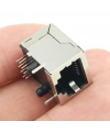 IC-266H-5 RJ45 Şase PCB Ucu 90° RJ45 Konektör