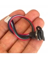 IC-266T-2 Pano Tip Type-C Şase Dişi Soket 5P ( Şarj + Data )