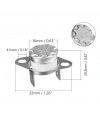 IC-269 NK 230°C Bi Metal Termostat Kontak Seramik