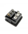 IEC320 2-Pin Erkek Power Soketi - Işıklı Anahtarlı