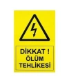 IS-Tİ1 21*14 cm Tehlike Etiketi