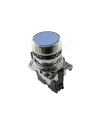 ISM-BA61 Metal Yaylı Push Buton - Mavi