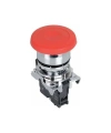 ISM-BC42 Mantar Kafalı Yaylı Metal Buton - Kırmızı