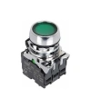 ISM-BW33B5 24V Işıklı Yaylı Metal Buton - Yeşil