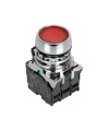 ISM-BW34M5 220V Işıklı Yaylı Metal Buton - Kırmızı