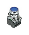 ISM-BW36B5 24V Işıklı Yaylı Metal Buton - Mavi