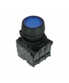 ISP-AW36B5 24V Led Işıklı Yaylı Buton - Mavi