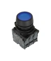 ISP-AW36M5 220V Led Işıklı Yaylı Buton - Mavi