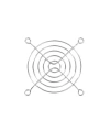 ITEL-08 Fan Koruma Teli 80x80mm