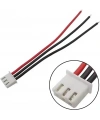 JST-XH 2.54mm 3 Pin 26AWG 20cm Tek Damarlı Dişi Bağlantı Kablosu