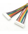 JST-XH 2.54mm 9 Pin 26AWG 20cm Tek Damarlı Dişi Bağlantı Kablosu