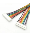 JST-XH 2.54mm 9 Pin 26AWG 20cm Tek Damarlı Dişi Bağlantı Kablosu