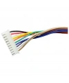 JST-XH 2.54mm 9 Pin 26AWG 20cm Tek Damarlı Dişi Bağlantı Kablosu