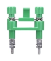 JY1-2 Terminal 660V 24A 62x47x13mm - Yeşil