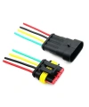 Kablolu 4-Pin Su Geçirmez Konnektör Takımı