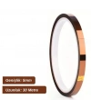 Kapton Bant 5mmx30m Yüksek Isıya Dayanıklı Yanmaz Bant