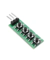 KC11B04 4 Butonlu Analog Sinyal Çıkış Kartı - Arduino Uyumlu