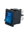 KCD1 Mavi Işıklı On/Off Anahtar 4 Pin