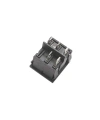KCD2-502 İkili ON-OFF-ON Switch 5 Pin - Siyah