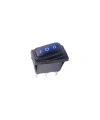 KCD3 15A Su Geçirmez Mavi Işıklı ON-OFF-ON Anahtar